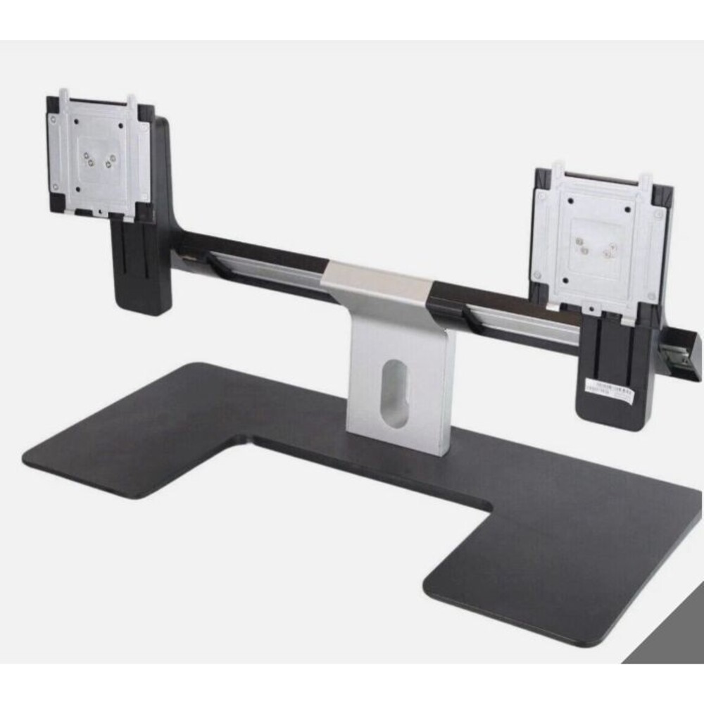 Dell Dual Monitor Stand - Adjustable Side-by-Side Mount, VESA-Compatible
